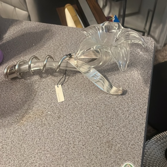 Glass flower decor - Picture 3 of 4